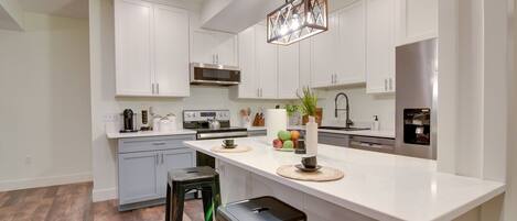 Microwave, oven, dishwasher