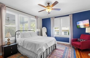 2 chambres, bureau, Wi-Fi gratuit, draps fournis