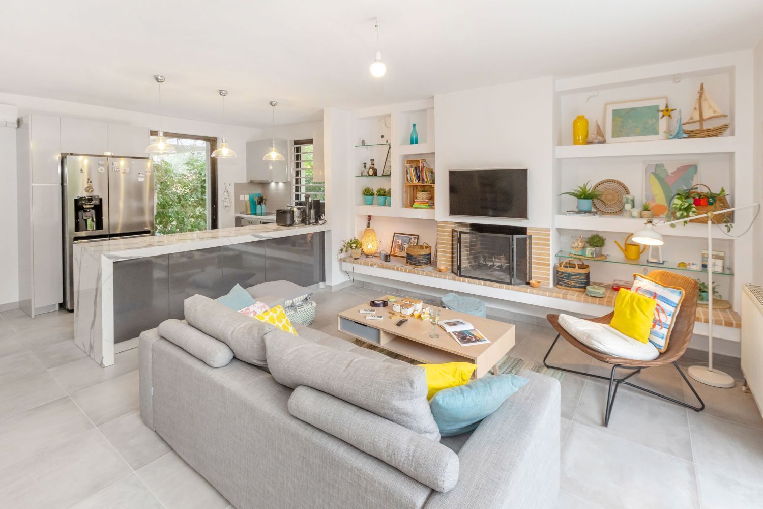 Family Apartment, Garden View | Living area