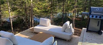 Chalet Héméra - Bord de l`eau avec SPA et Sauna