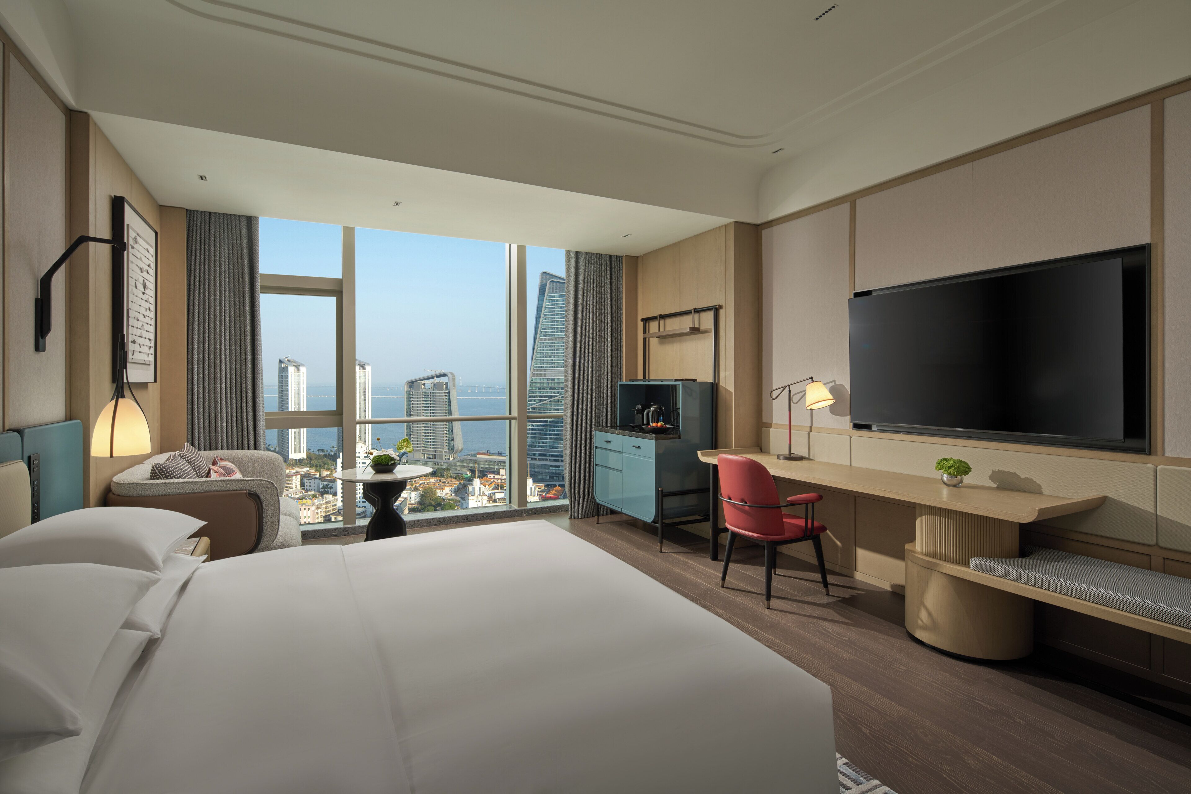 Room, 1 King Bed, Sea View