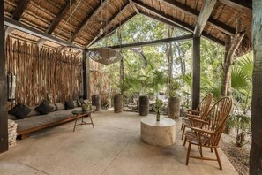 Terrace/patio - Exclusive Condo - Free Beach Pass & Bikes & Private Pool (Tulum)