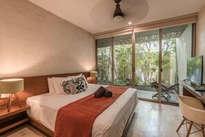 2 bedrooms, iron/ironing board, WiFi, bed sheets - Exclusive Condo - Free Beach Pass & Bikes & Private Pool (Tulum)