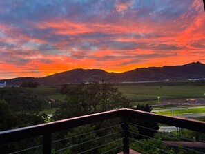 Romantic Chalet, Jetted Tub, Mountain View | Balcony view - Chalé Lagoa do Coração com Jacuzzi (Paulo Lopes)