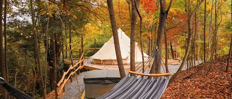 Enceinte de l’hébergement