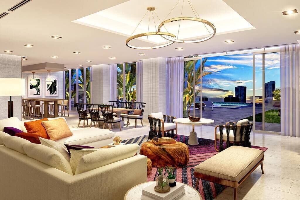 Club lounge on the 9th floor