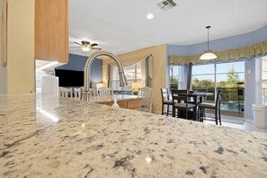 Dining - Windsor Hills Fun 6BR Villa, Pool/Spa, By Disney (Kissimmee)