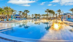 Pool - Luxury 10BR Windsor Island Home, Pool, Game Room (Davenport)