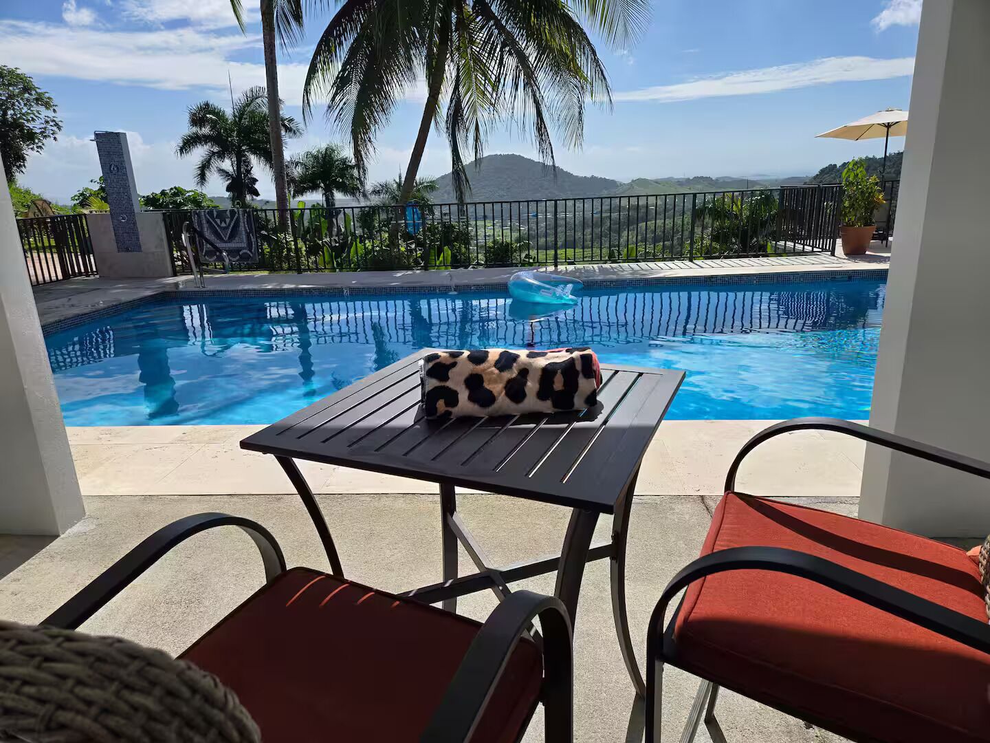 Alberca al aire libre 