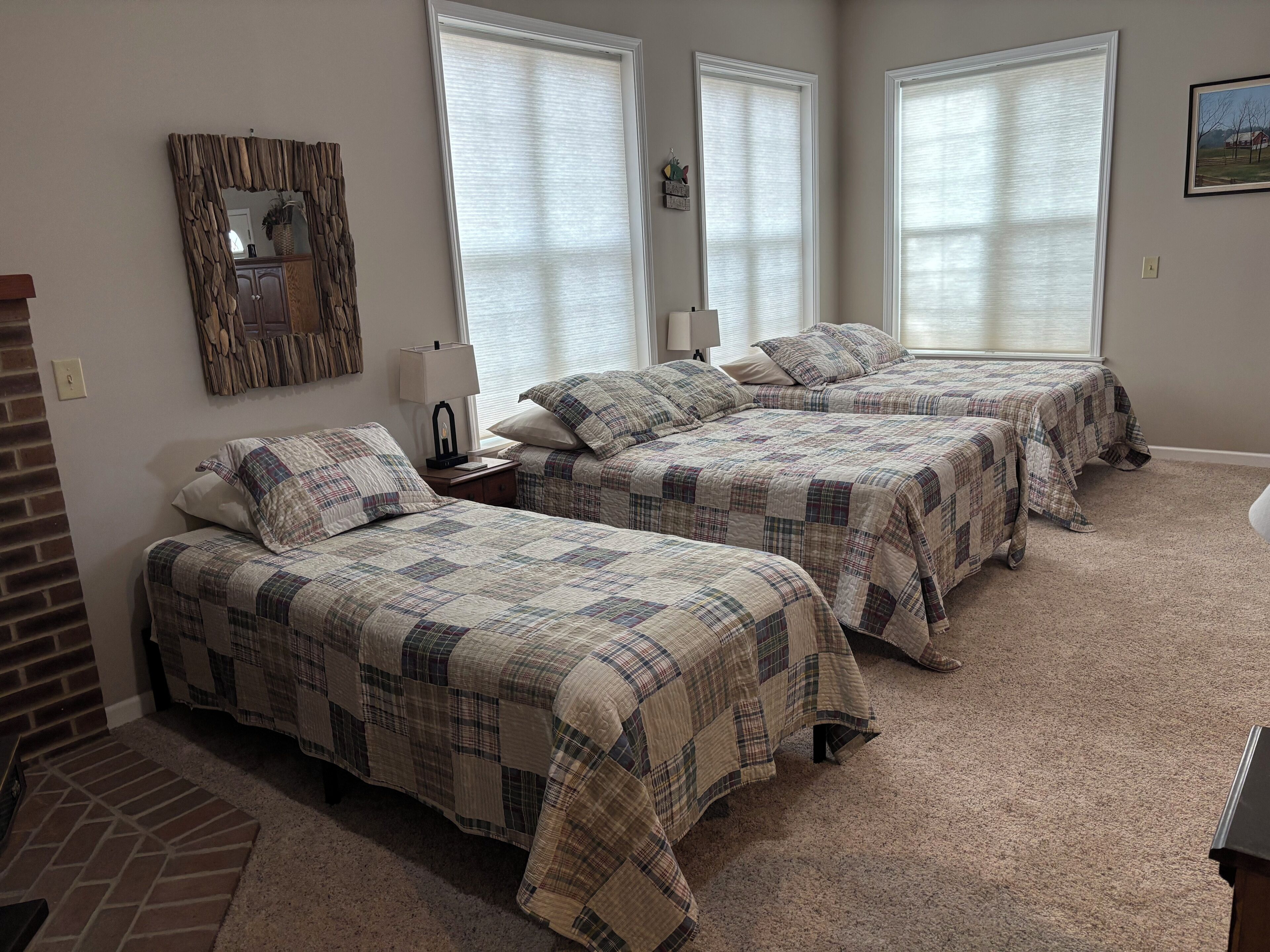 1 chambre, fer et planche à repasser, Wi-Fi, literie fournie