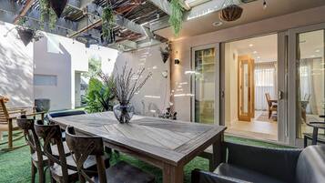 Opções para refeição ao ar livre