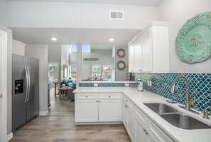 Interior - Aqua Dreams - Pet Friendly! Heated Private Pool! (Port Aransas)