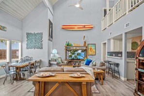 Interior - Aqua Dreams - Pet Friendly! Heated Private Pool! (Port Aransas)