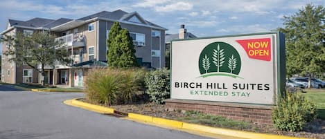 Voorkant van accommodatie