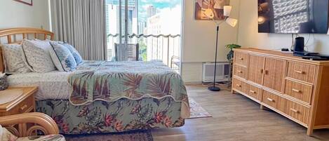 1 bedroom, desk, iron/ironing board, free WiFi