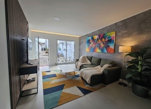 Living area - Vista Mar house & Studio (Ponta Delgada)