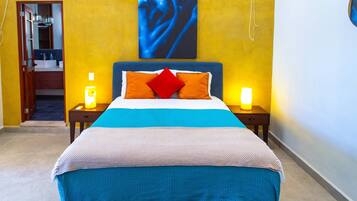 2 bedrooms, desk, iron/ironing board, free WiFi