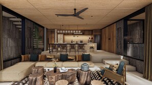 Luxury Villa, 3 Bedrooms, Pool View | Ruang tamu