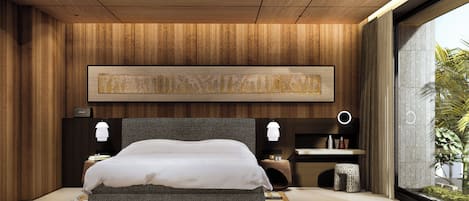 Vila Mewah, 1 kamar tidur, pemandangan kolam renang | Spa