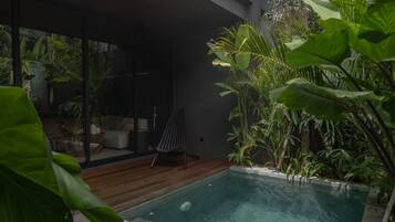 Luxury Villa, 1 Bedroom, Pool View | Terrace/patio
