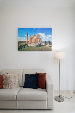 Appartamento, vista città | Area soggiorno