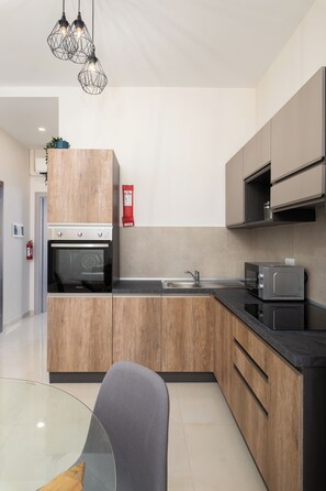 Apartment, City View | Private kitchen - Modern Stylish 2BR With Balconies APT 1 (Gżira)