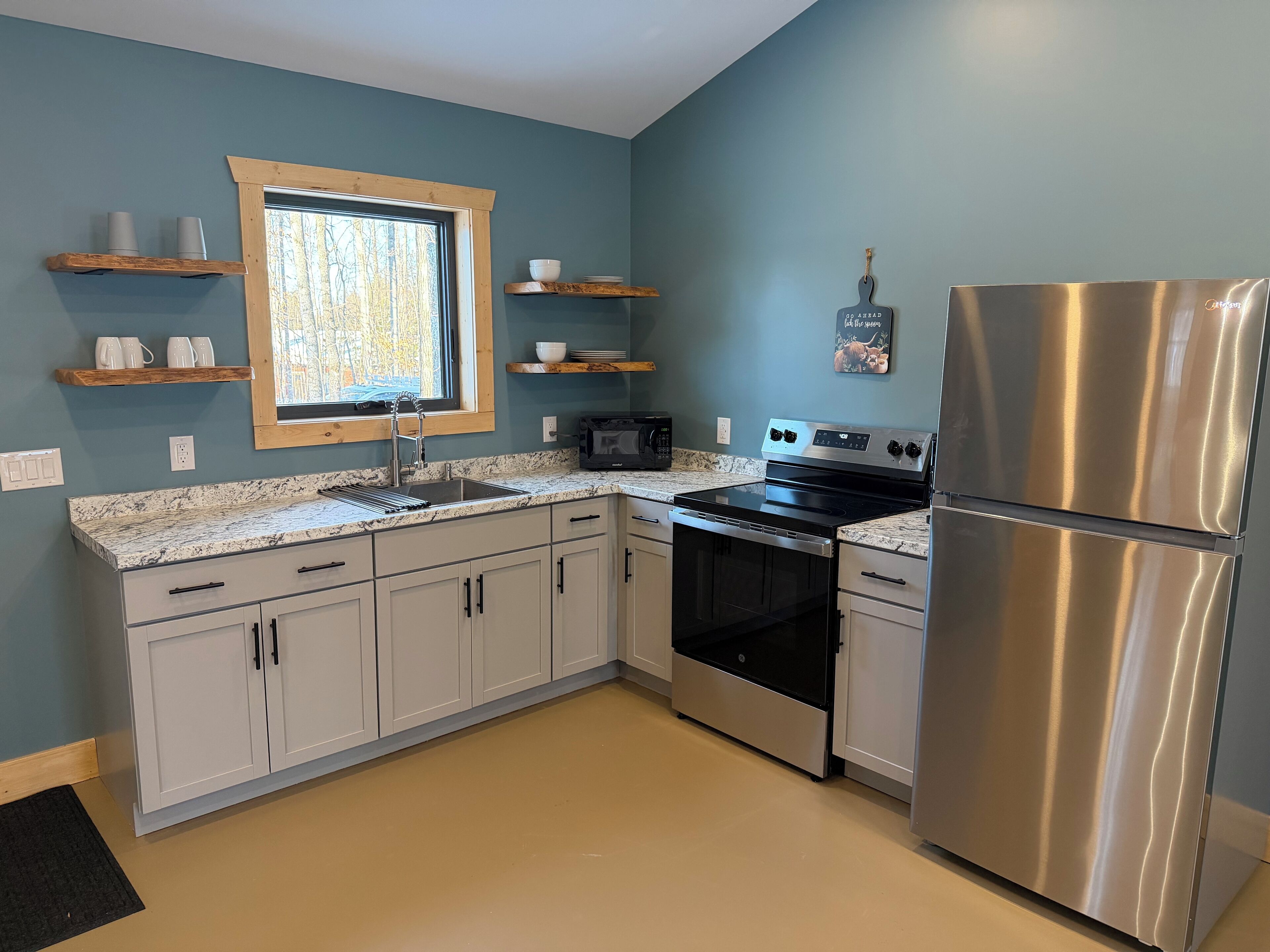 Microwave, oven, stovetop