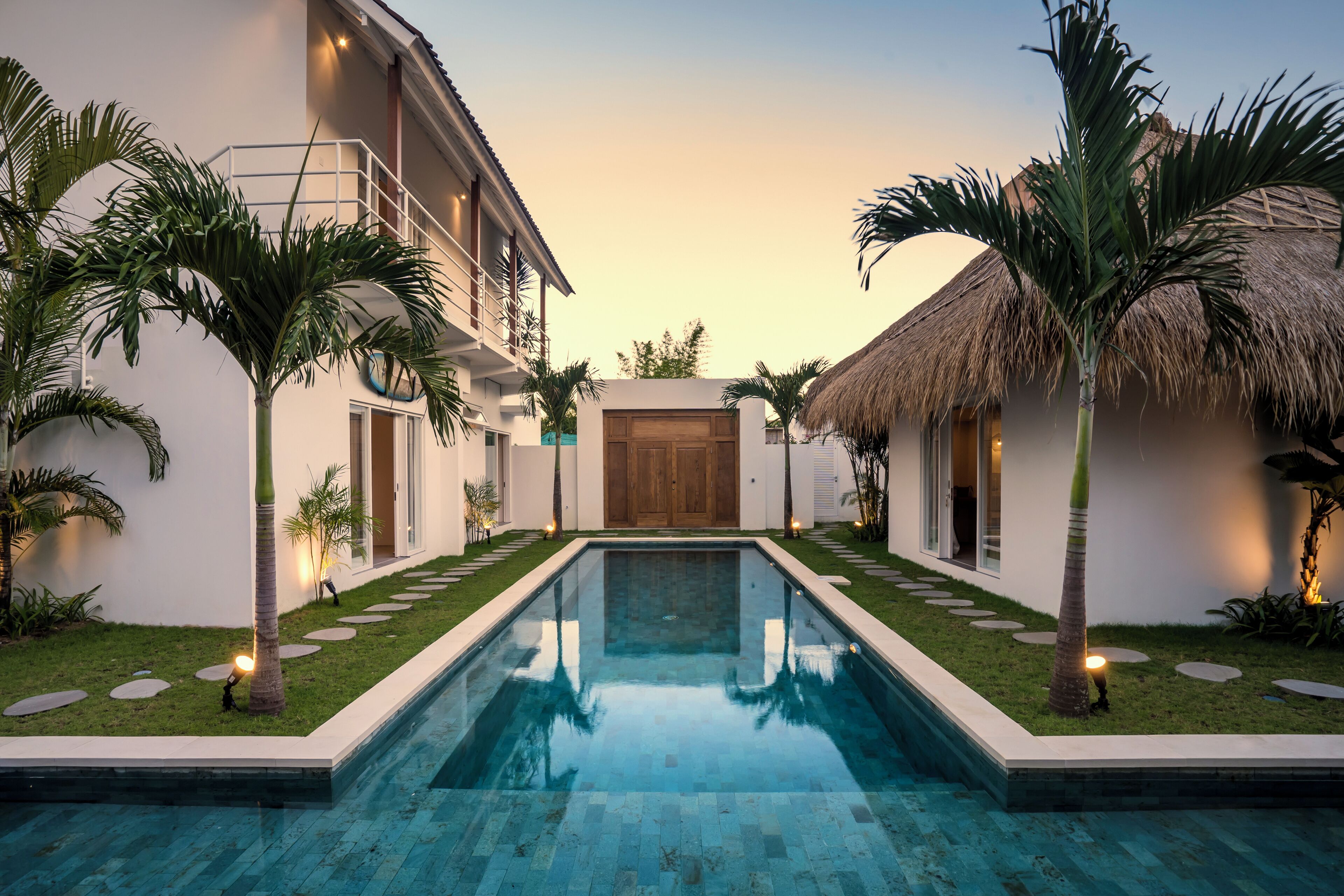 Alberca al aire libre 