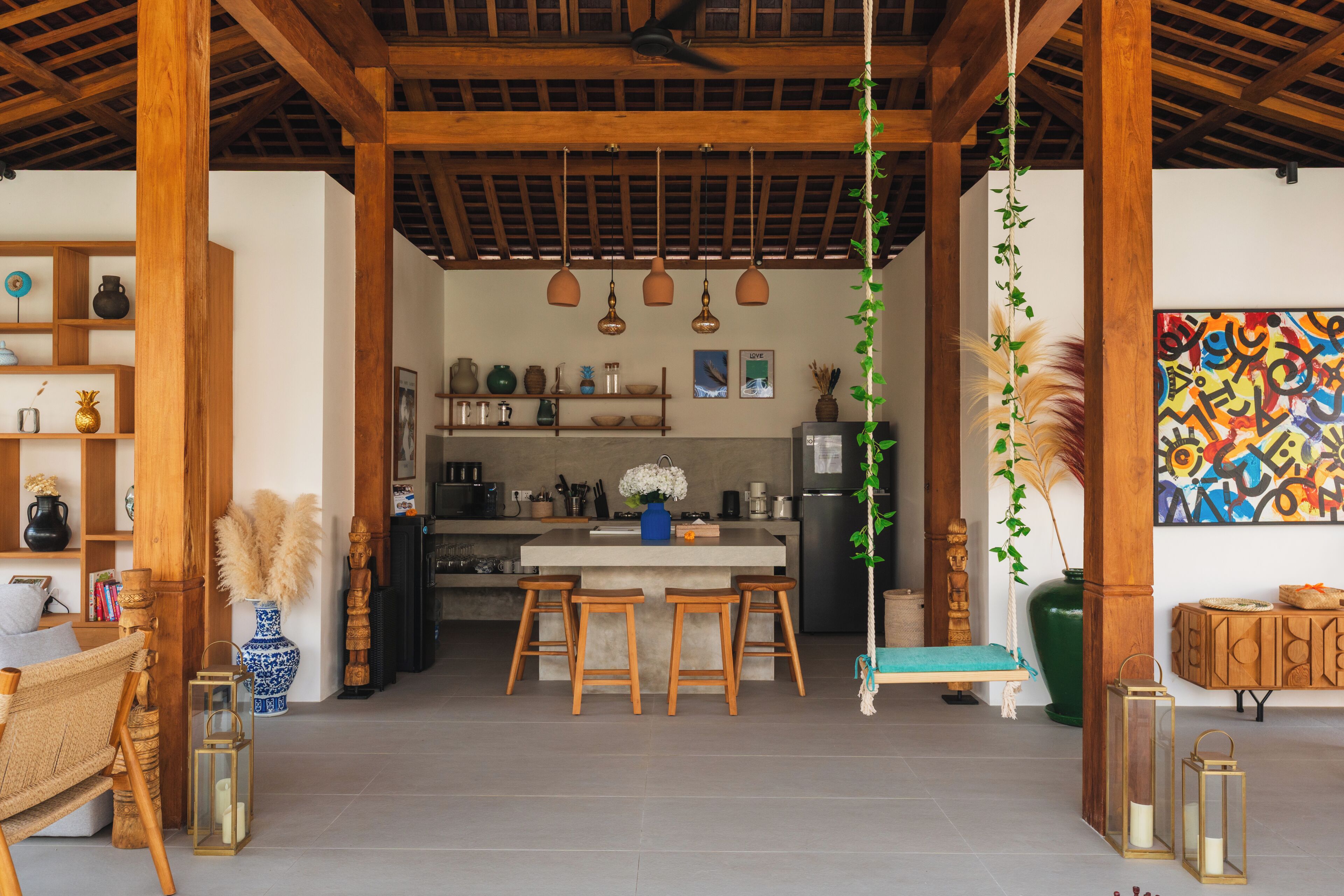 Deluxe Villa, 6 Bedrooms, Private Pool, Pool View | Private kitchen | Fridge, stovetop, coffee/tea maker, toaster