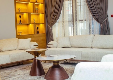 Living area. MThree Residence and Apartments