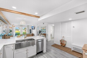 Interior - Steps to Sand: Ground-Floor Condo with Patio, Private Beach Access & Pool! ☀️ (Satellite Beach)
