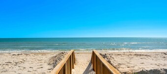Steps to Sand: Ground-Floor Condo with Patio, Private Beach Access & Pool! ☀️
