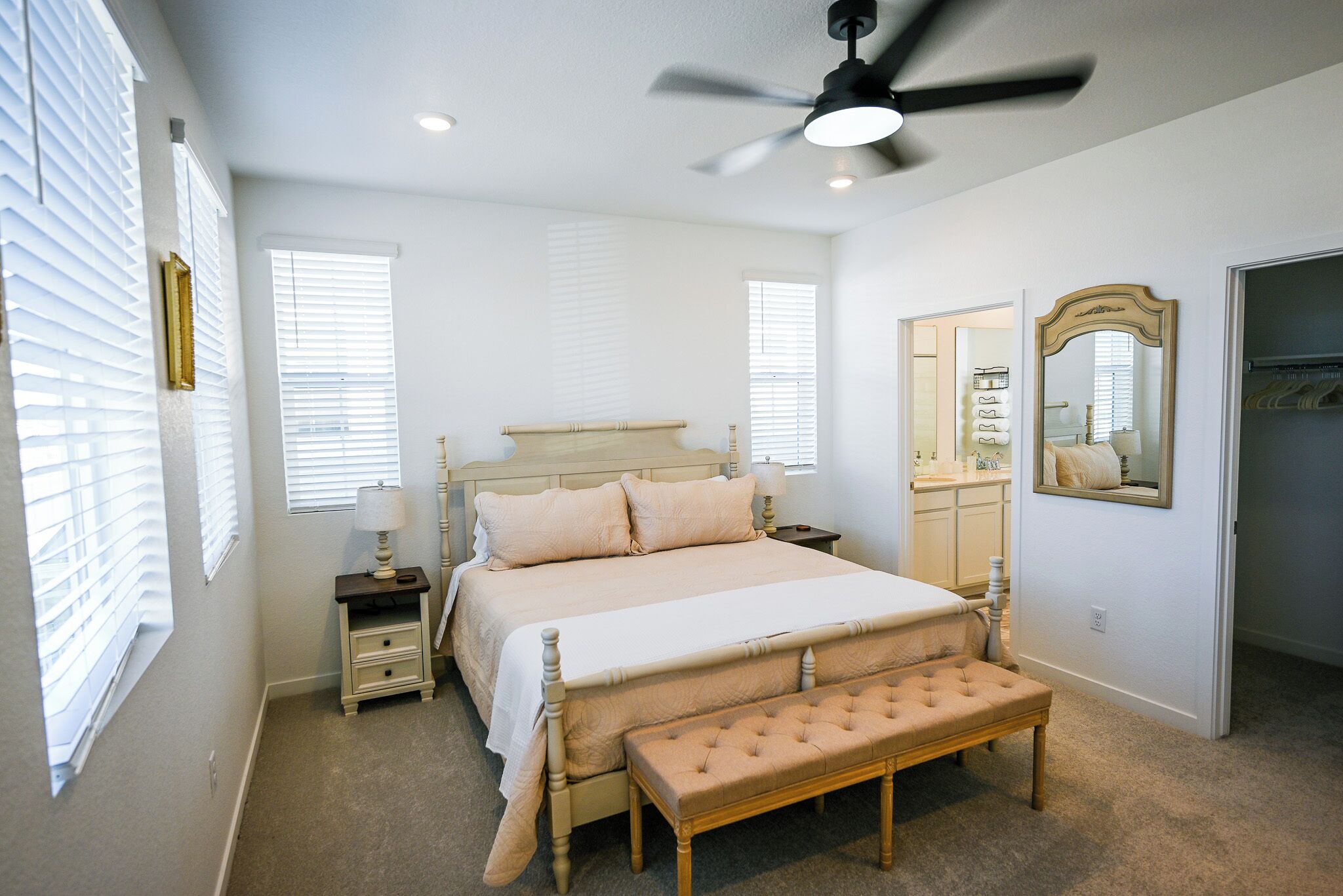 3 bedrooms, iron/ironing board, travel cot, WiFi