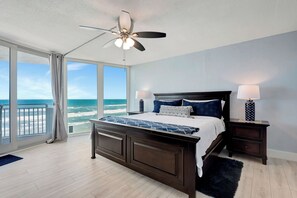 2 bedrooms, iron/ironing board, WiFi, bed sheets - 5th Floor Newly Remodeled 2 bedroom Condo on the World's Famous Beach. (Daytona Beach)