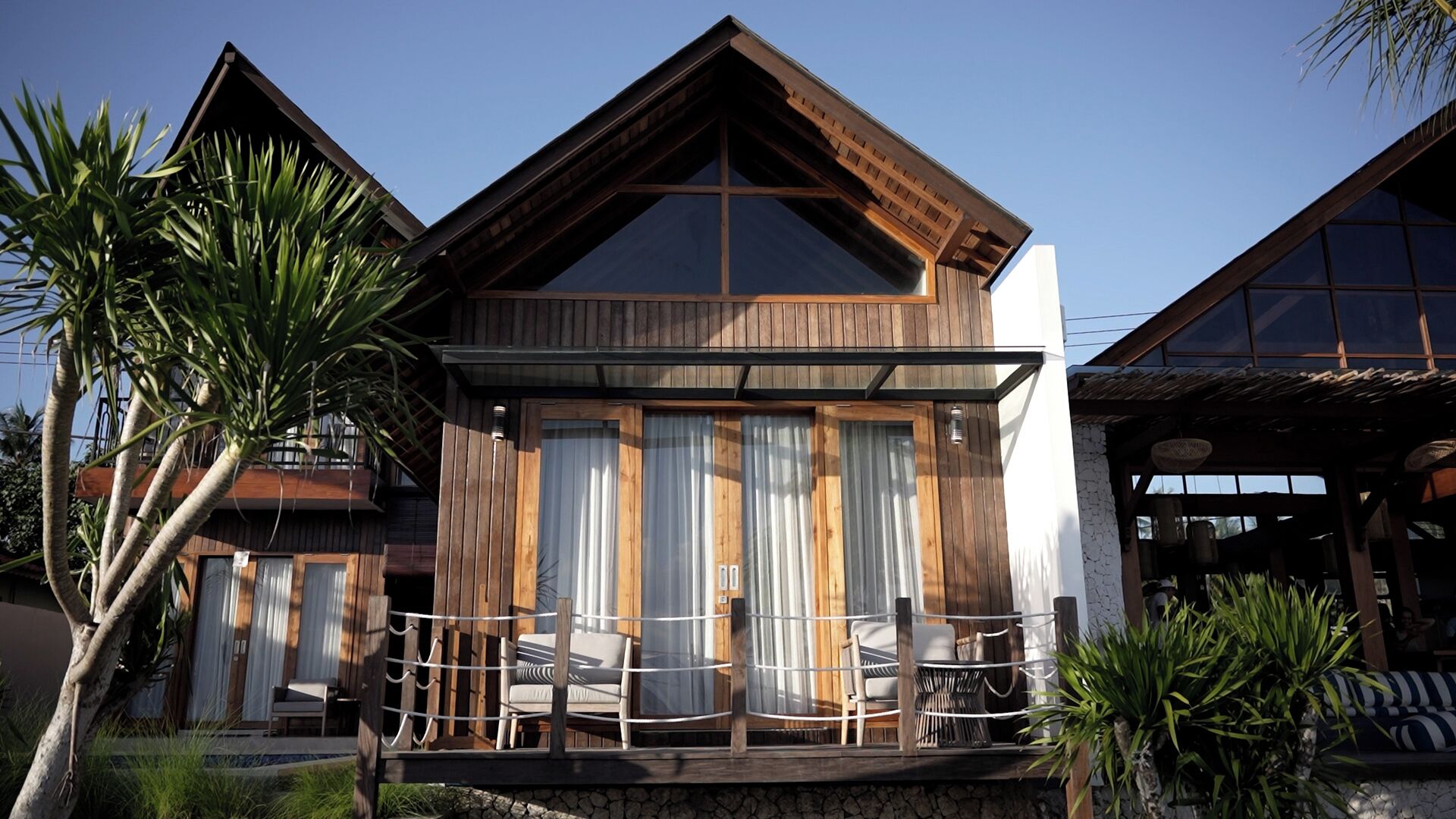 Superior-Doppelzimmer, 1 Queen-Bett, Balkon, Meerblick | Terrasse/Patio