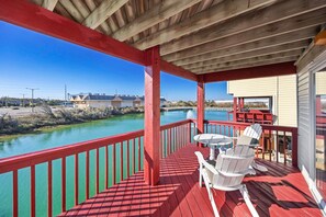 Terrace/patio - Walk to Beach! KDH Home w/ Hot Tub (Kill Devil Hills)