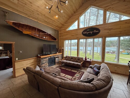 New Listing! Lovely 5 bed/bath home, sand beach on Howard Lake- Akeley/Walker