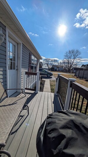 Terrace/patio - Mine Ridge Cottage, Pet friendly, Buggy watching (Kinzers)