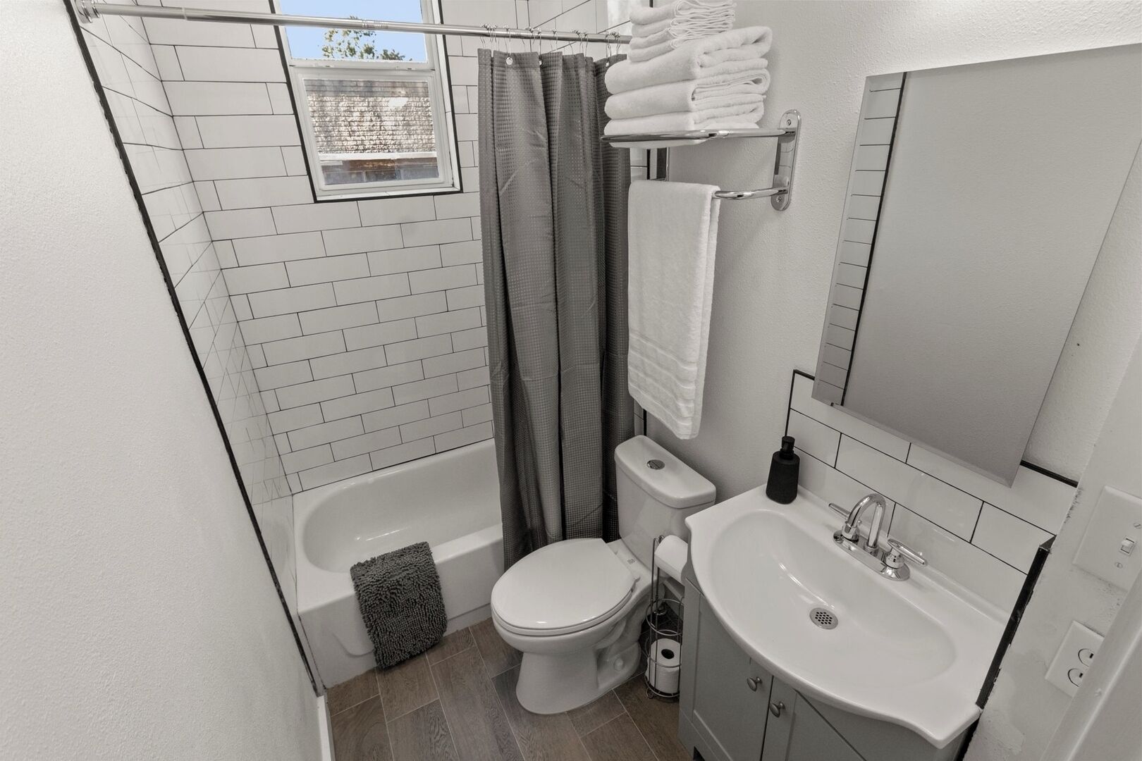 Haartrockner, Handtücher