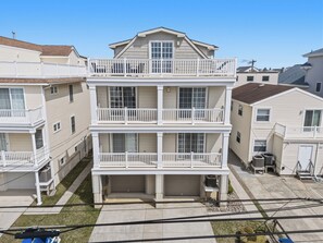 Exterior - 5BR North End Beach Retreat w/ Porch, Garage & Outdoor Shower (Ocean City)