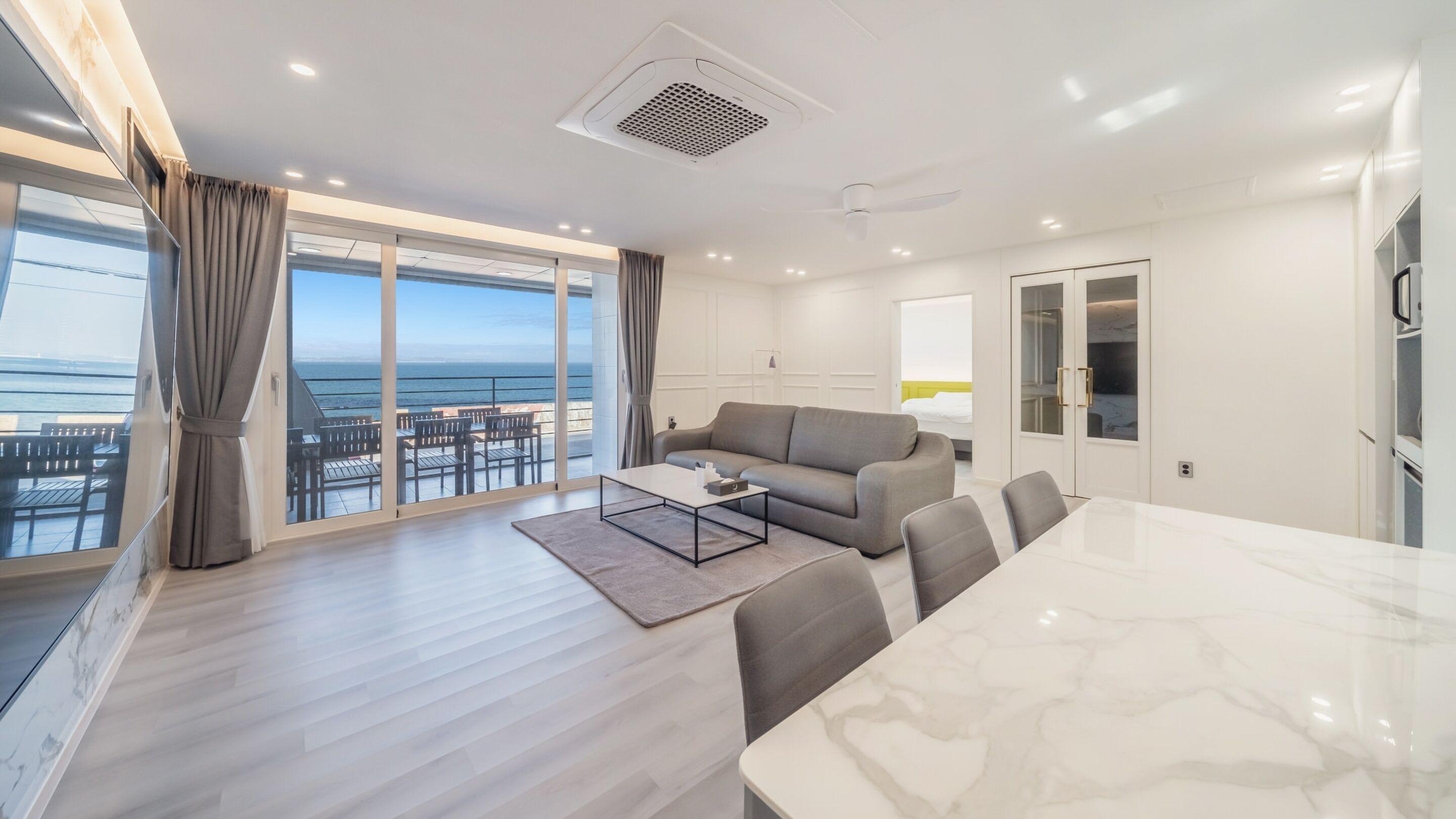 Quarto básico, 1 quarto (B101 (148.76m²/BBQ/Sea View)) | 1 quarto, Wi-Fi de cortesia