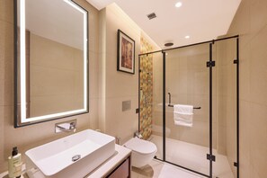 Premium Double Room With Balcony | Bathroom - Skywings Sarovar Portico Mathura (Mathura)