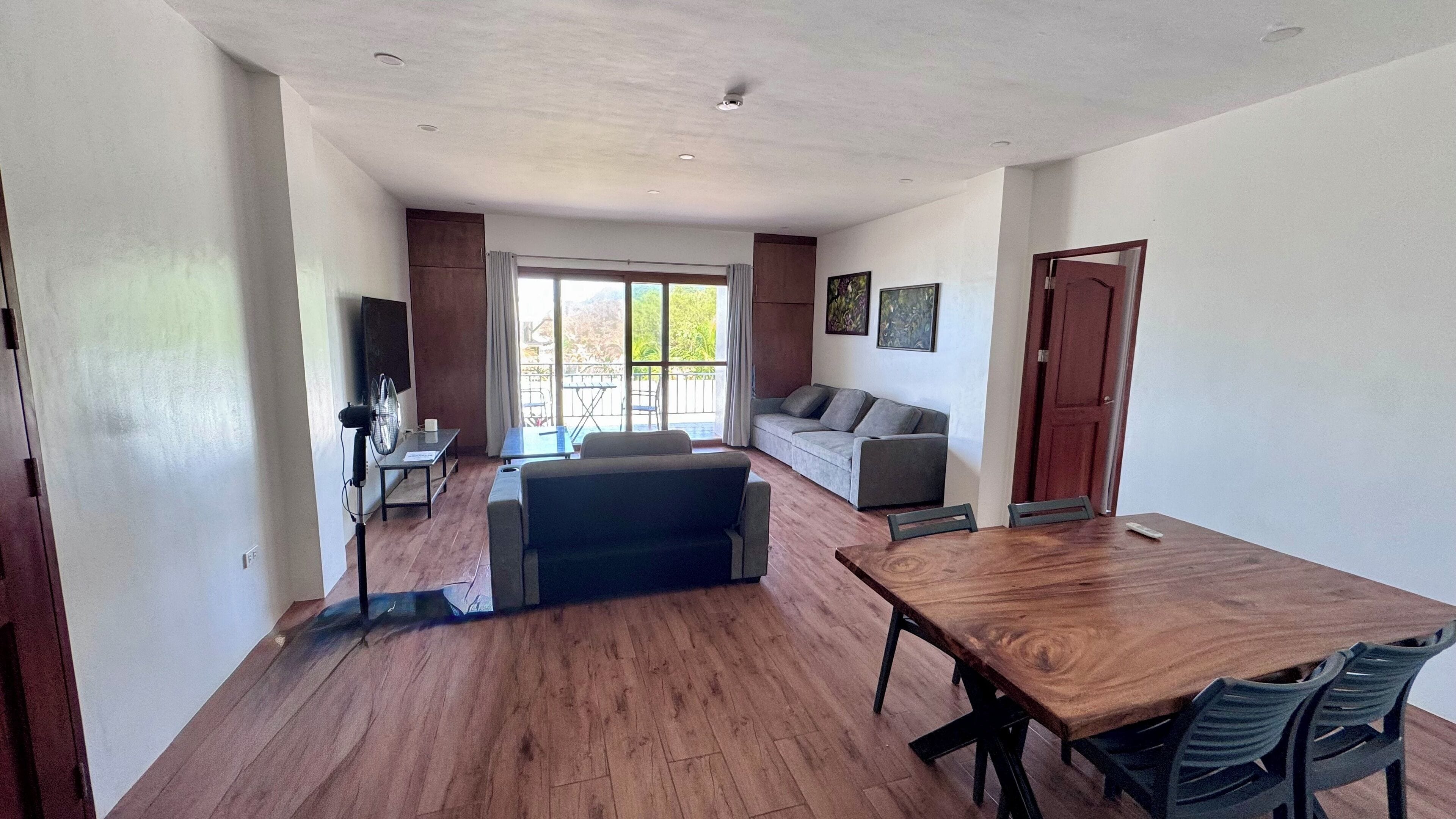 Studio Deluxe, quang cảnh bãi biển | Khu phòng khách | Smart TV, Netflix, các kênh phim chiếu ra mắt, dịch vụ stream 