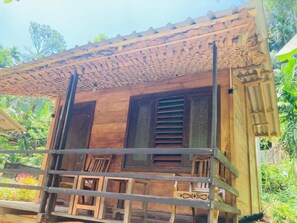 Deluxe-Doppelzimmer, Balkon, Gartenblick | Aussenbereich