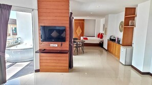 Family Room, Balcony, Mountain View | In-room safe, free WiFi, bed sheets - Amara APK Resort and Spa (Pa Tong)