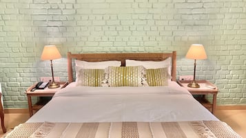 Deluxe Double Room, Hill View | In-room safe, desk, laptop workspace, free WiFi