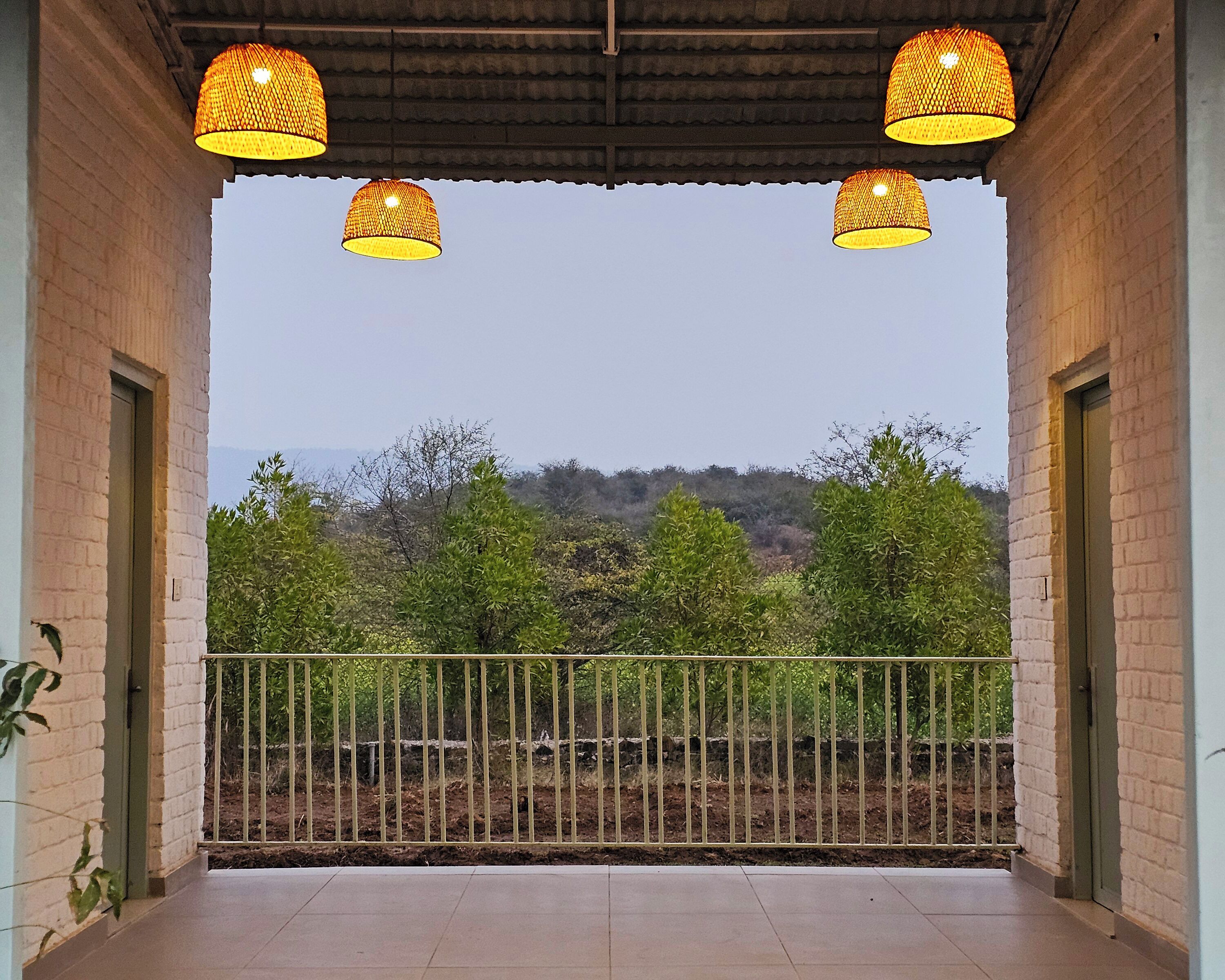 Deluxe Double Room, 1 King Bed, Balcony, Hill View | Property grounds