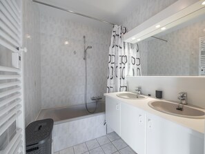 Hair dryer - Bright apartment with 2 bedrooms and garage (Middelkerke)