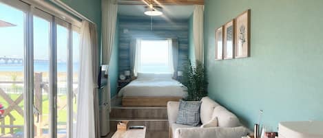 Chambre Standard double, 1 chambre, non-fumeur (Sirena(Upto2Guests)w/FirePit&BBQGrill) | Décor unique, ameublement unique, accÚs au Wi-Fi (inclus)