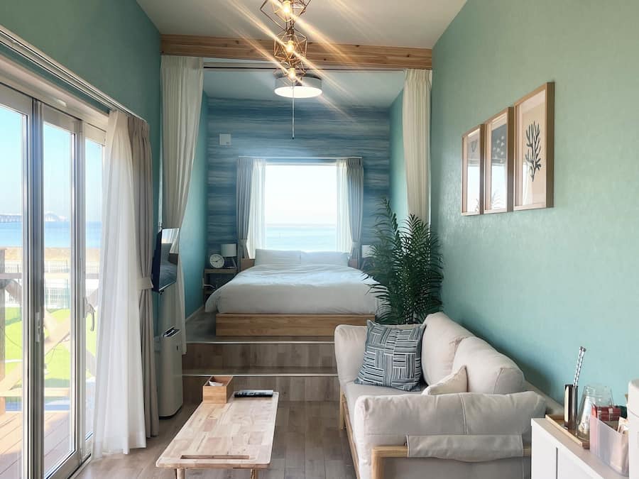 Standaard tweepersoonskamer, 1 slaapkamer, niet-roken (Sirena(Upto2Guests)w/FirePit&BBQGrill) | Individueel gedecoreerd, individueel gemeubileerd, gratis wifi